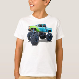 Cartoon monstertruck t-shirt