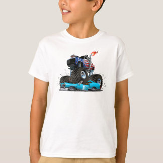 Cartoon monstertruck t-shirt