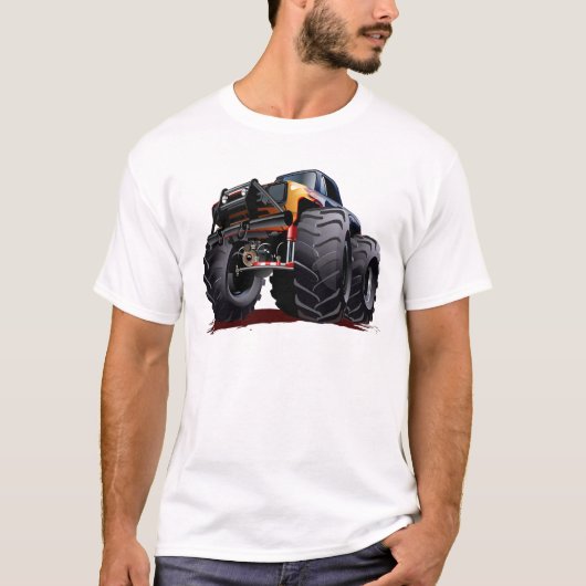 Cartoon monstertruck t-shirt (Voorkant)