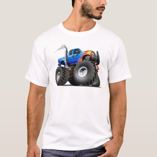 Cartoon monstertruck t-shirt (Voorkant)