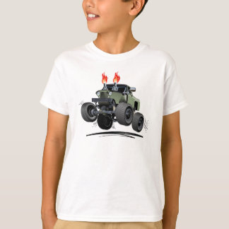 Cartoon monstertruck t-shirt