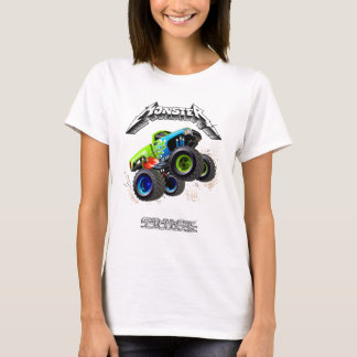 Cartoon monstertruck t-shirt