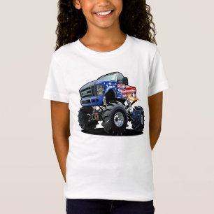Cartoon monstertruck t-shirt