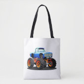 Cartoon monstertruck tote bag (Voorkant)