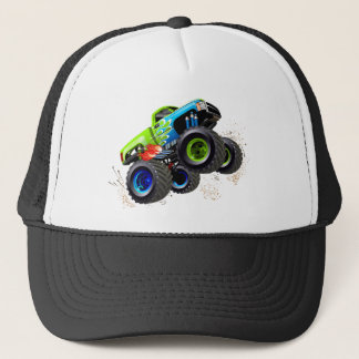 Cartoon monstertruck trucker pet