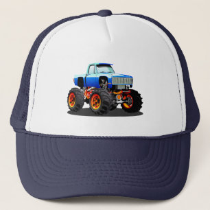Cartoon monstertruck trucker pet