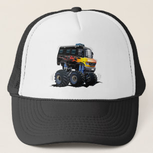Cartoon monstertruck trucker pet