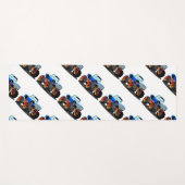 Cartoon monstertruck yogamat (Voorkant (horizontaal))
