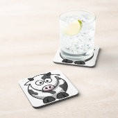 cartoon Moo Cow Drankjes Onderzetter (Rechterzijde)