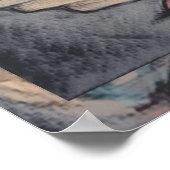 Cartoon Moose, Funny Saying, Color Pencil Sketch Poster (Hoek)