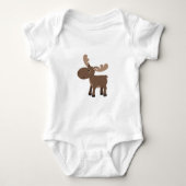 Cartoon Moose Romper (Voorkant)
