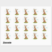 Cartoon Moose Stickers (Vel)
