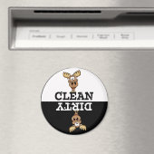 Cartoon Moose Vaatwasser Magnet (Insitu (Vaatwasser))