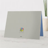 Cartoon; morgen heb ik een Corona test. Kaart (Achterkant)