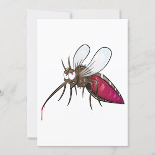 Cartoon Mosquito Kaart