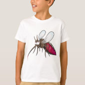 Cartoon Mosquito T-shirt (Voorkant)