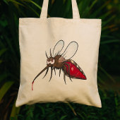 Cartoon Mosquito Tote Bag