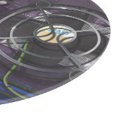 Cartoon Motherboard Snijplank (Hoek)