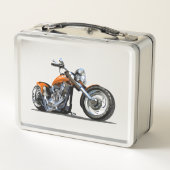 Cartoon motorfiets (Achterkant)