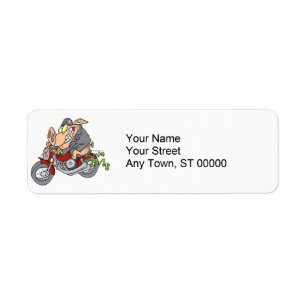 cartoon motorfiets motorfiets motorfiets etiket