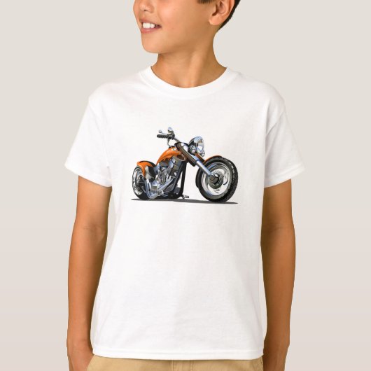 Cartoon motorfiets t-shirt (Voorkant)