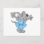 Cartoon Mouse Briefkaart (Voorkant)