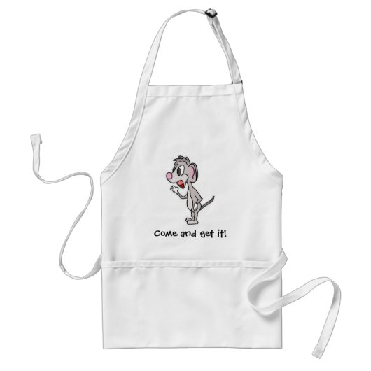 Cartoon Mouse Schort (Voorkant)