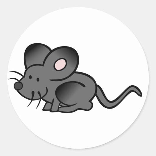 Cartoon Mouse Stickers (Voorkant)
