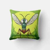 Cartoon Mug Kussen (Achterkant)