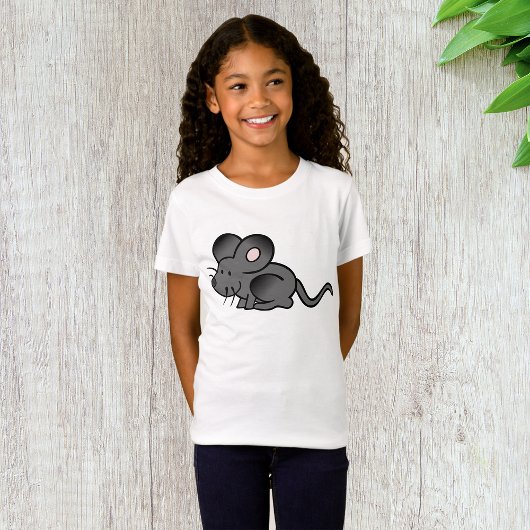 Cartoon Muis Meisjes T-shirt