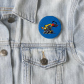 Cartoon mulcher ronde button 5,7 cm (In situ)