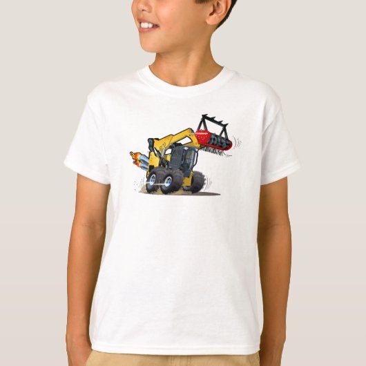 Cartoon mulcher t-shirt (Voorkant)