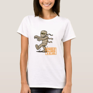 Cartoon Mummy - Goedgekeurd door Halloween T-shirt