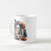  Cartoon Mummy Gothic, Halloween Vibes Koffiemok (Voorkant links)