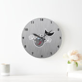 Cartoon Music Note Grote Klok (Huis)