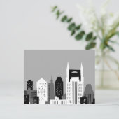 Cartoon Nashville Briefkaart (Staand voorkant)