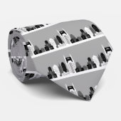 Cartoon Nashville Stropdas (Opgerold)