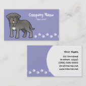 Cartoon Neapolitan Mastiff Visitekaartje (Voorkant / Achterkant)
