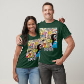Cartoon Network Kerst Karakters cadeau T-shirt (Unisex)