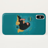 Cartoon NIFFLER™ met gouden munten Case-Mate iPhone Case (Achterkant (horizontaal))