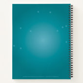 Cartoon NIFFLER™ met gouden munten Notitieboek (Achterkant)