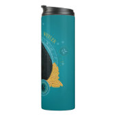 Cartoon NIFFLER™ met gouden munten Thermosbeker (Geroteerd rechts)