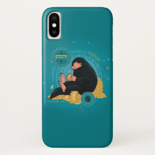 Cartoon NIFFLER™ met Gouden Muntstukken Case-Mate iPhone Case