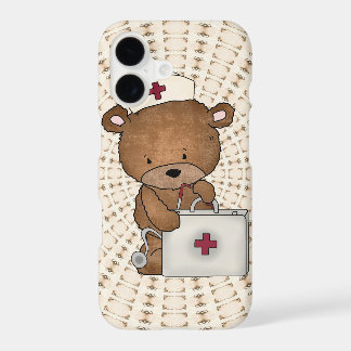 Cartoon Nurse iPhone 7 nauwelijks aanwezige case