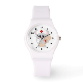 Cartoon Nurse sporty wrist watch Horloge