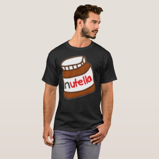 Cartoon nutella Classic T-Shirt (Voorkant volledig)