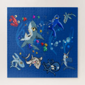 Cartoon Ocean Legpuzzel (Horizontaal)