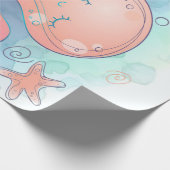 Cartoon Octopus | Cute Octopus Sweet Dream Cadeaupapier (Hoek)