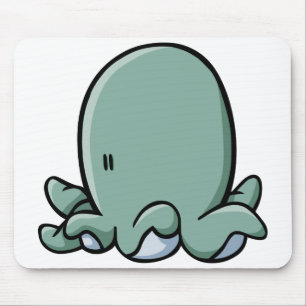 Cartoon Octopus Muismat