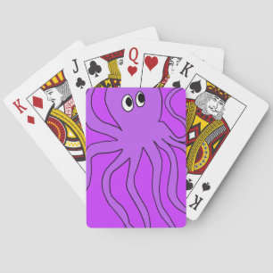 cartoon octopus speelkaarten